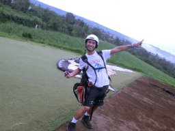 Vol en parapente avec Jérôme